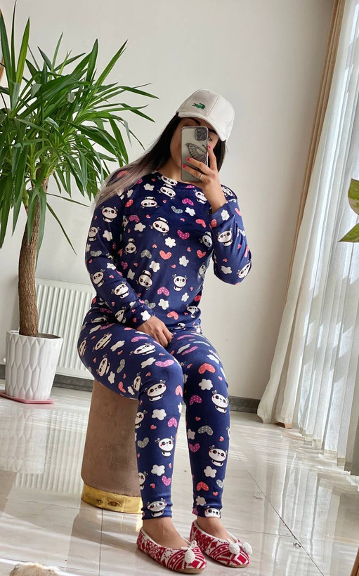 بلوزشلوار راحتی مخمل