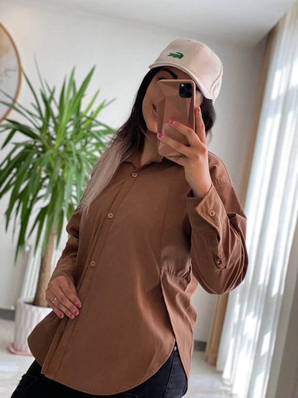 مانتو کتان پاییزه