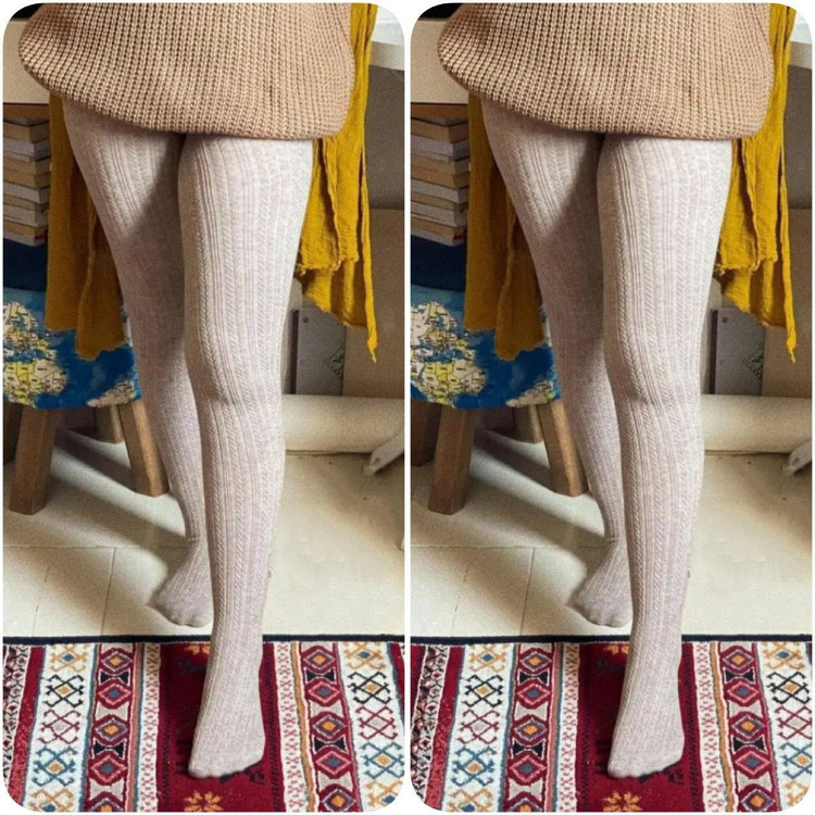 جوراب شلواری زنانه پنتی گندمی