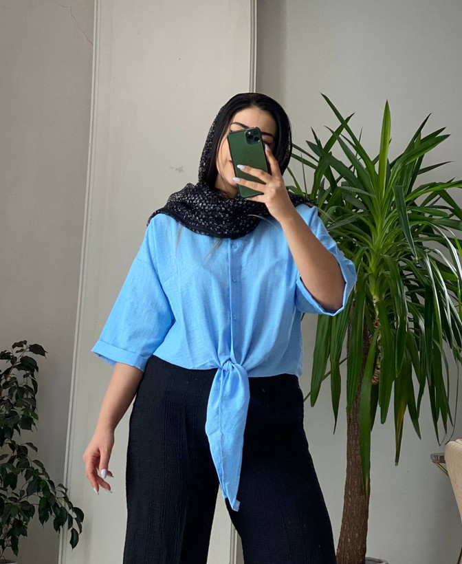 شومیز گرهای