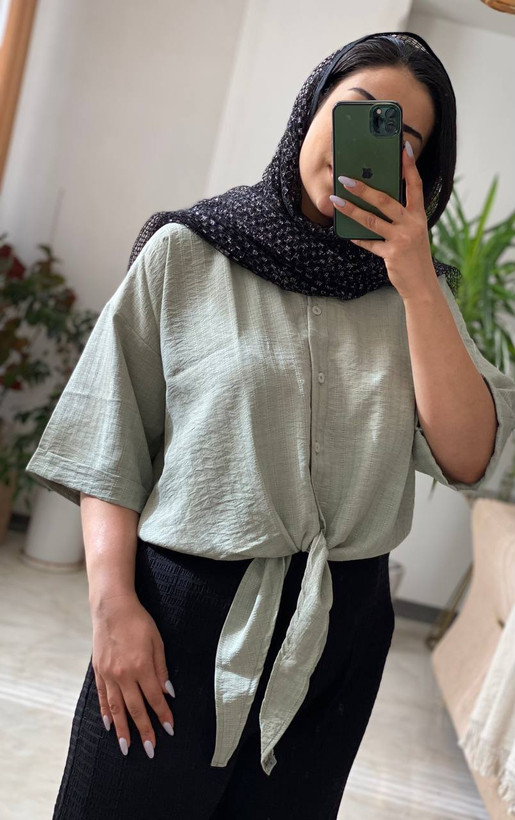 شومیز گرهای
